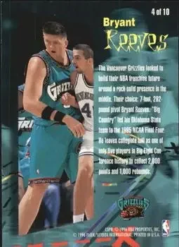 Back of Bryant Reeves