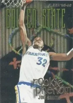 1995-96 Fleer #6 Rookie Phenom Joe Smith