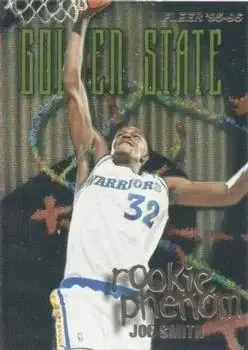 1995-96 Fleer #6 Rookie Phenom Joe Smith