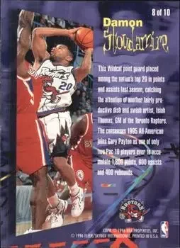 Back of Damon Stoudamire