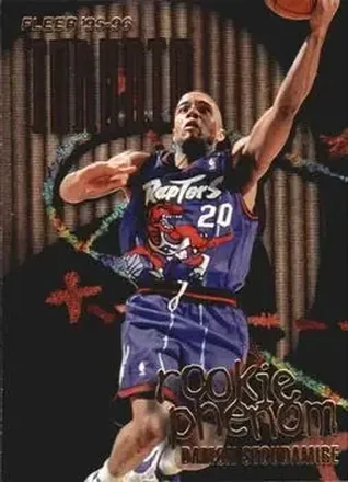 1995-96 Fleer #8 Rookie Phenom Damon Stoudamire