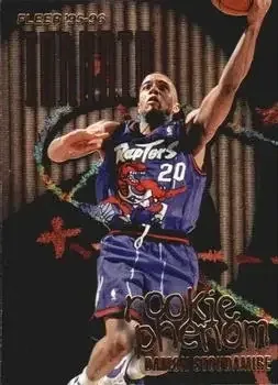 1995-96 Fleer #8 Rookie Phenom Damon Stoudamire