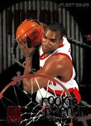 1995-96 Fleer #9 Rookie Phenom Hot Pack Gary Trent