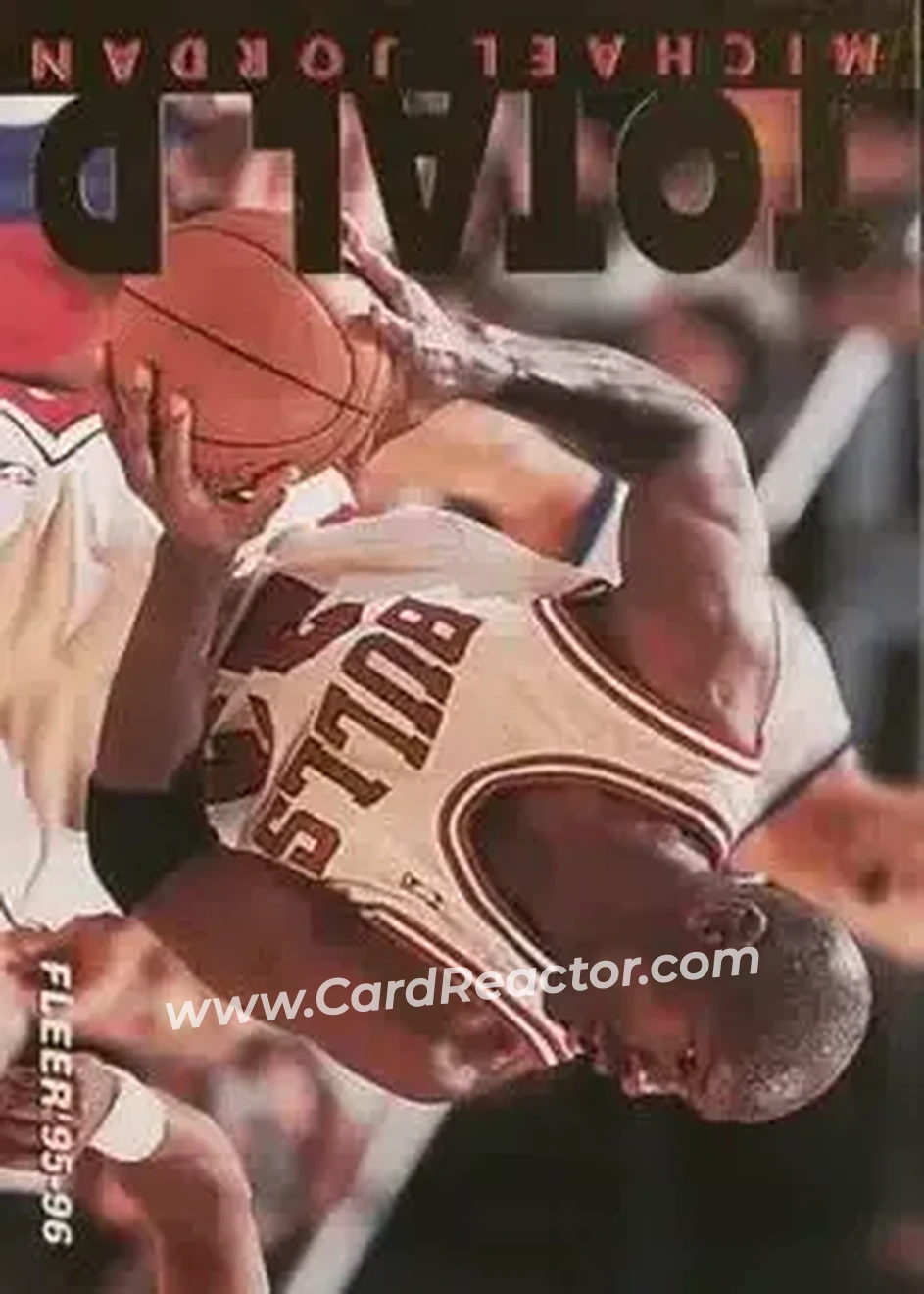Front of Michael Jordan