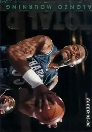 1995-96 Fleer #4 Total D Alonzo Mourning