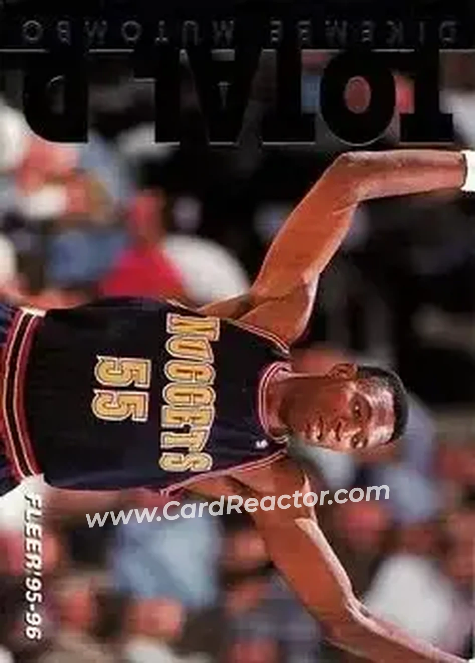 Front of Dikembe Mutombo