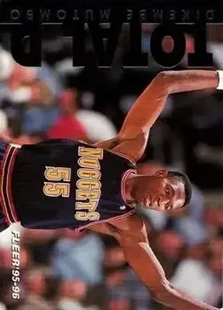 1995-96 Fleer #5 Total D Dikembe Mutombo