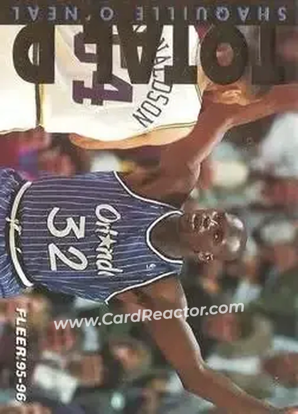 Front of Shaquille O'Neal