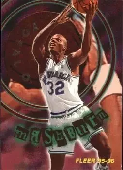 1995-96 Fleer #3 Total O Jamal Mashburn