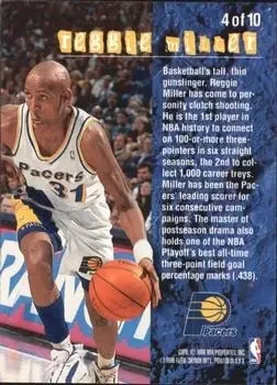 Back of Reggie Miller
