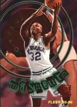 1995-96 Fleer #3 Total O Hot Pack Jamal Mashburn
