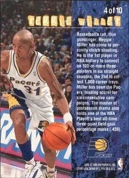 Back of Reggie Miller