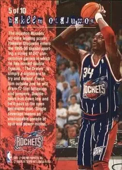 Back of Hakeem Olajuwon