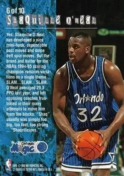 Back of Shaquille O'Neal