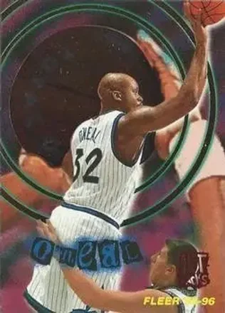 1995-96 Fleer #6 Total O Hot Pack Shaquille O'Neal