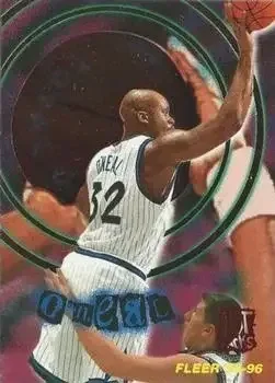 1995-96 Fleer #6 Total O Hot Pack Shaquille O'Neal