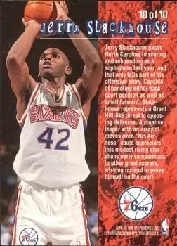Back of Jerry Stackhouse