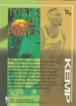 Back of Shawn Kemp