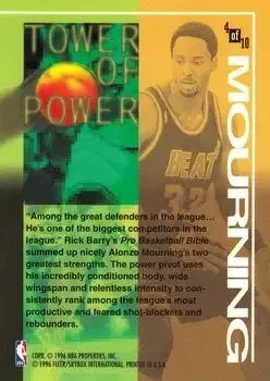 Back of Alonzo Mourning