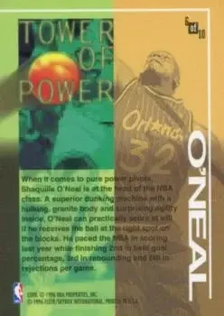 Back of Shaquille O'Neal