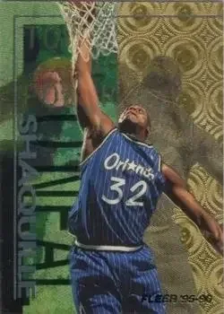 1995-96 Fleer #6 Tower of Power Shaquille O'Neal