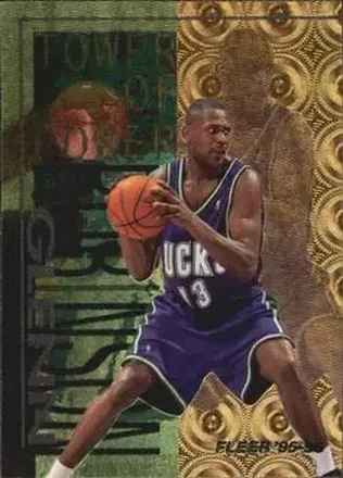 1995-96 Fleer #8 Tower of Power Glenn Robinson