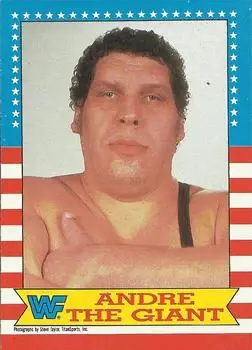 Front of Andre the Giant