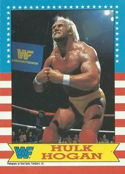 1987 Topps WWF #3 Hulk Hogan