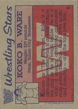 Back of Koko B. Ware