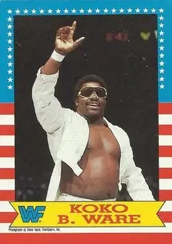 1987 Topps WWF #5 Koko B. Ware