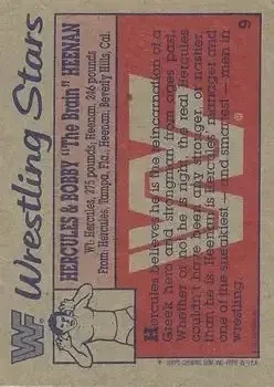 Back of Card #9