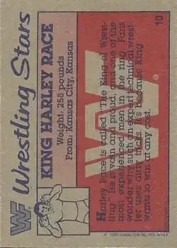 Back of King Harley Race