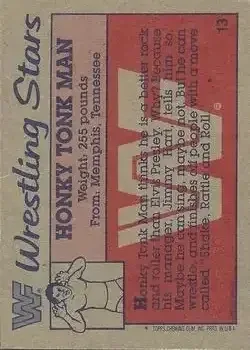 Back of Honky Tonk Man