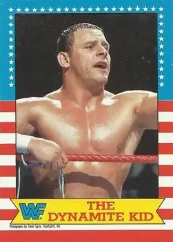 1987 Topps WWF #20 Dynamite Kid