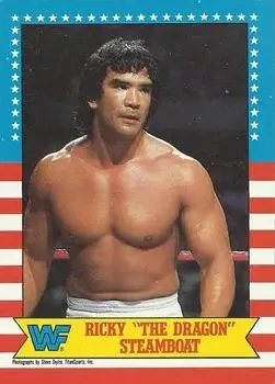 1987 Topps WWF #21 Ricky "The Dragon" Steamboat