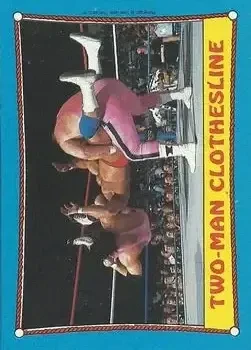 1987 Topps WWF #22 Card #22