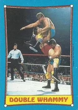 1987 Topps WWF #27 Card #27