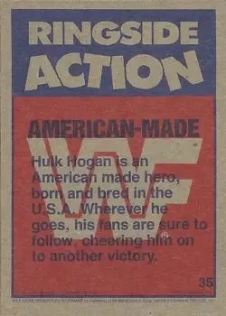 Back of Card #35