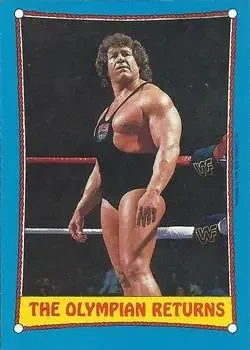 1987 Topps WWF #45 Card #45