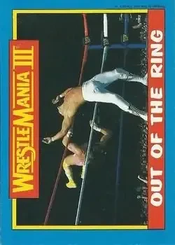 1987 Topps WWF #55 Card #55