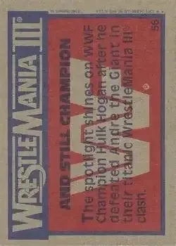 Back of Card #56