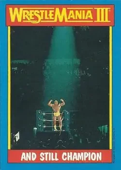 1987 Topps WWF #56 Card #56