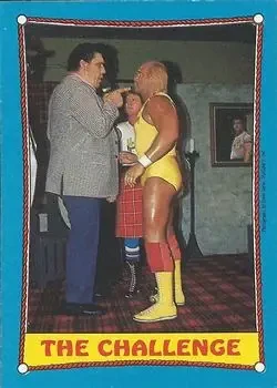 1987 Topps WWF #58 Card #58