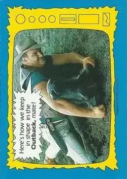 1987 Topps WWF #68 Outback Jack