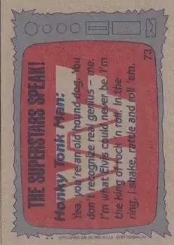 Back of Honky Tonk Man