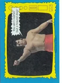 1987 Topps WWF #73 Honky Tonk Man