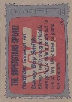 Back of Card #74