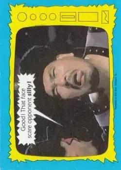 1987 Topps WWF #75 Killer Khan