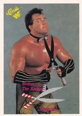 1989 Classic WWF #12 Brutus "The Barber" Beefcake