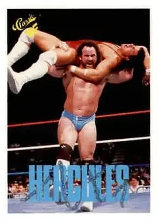 1989 Classic WWF #17 Hercules